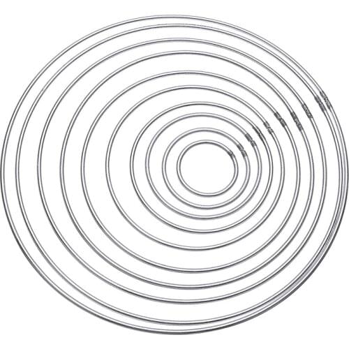 10pcs/set Strong Metal Hoop Ring Macrame Craft Hoop Ardent DIY Home Decoration 45mm-190mm