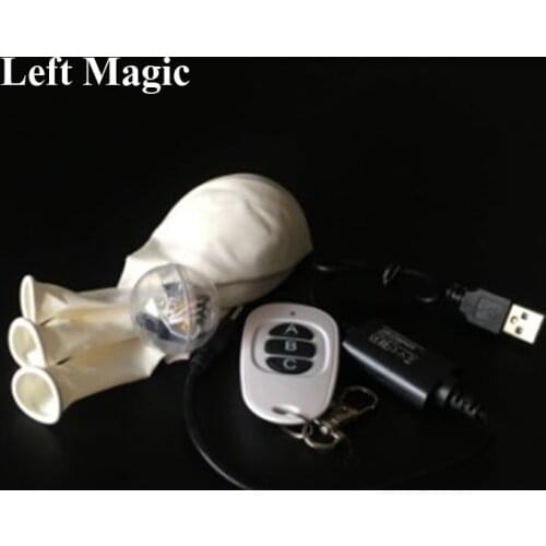 3 Color Balloon By Jeimin Remote Control,magic Tricks Gimmick Props Professional Magicians Stage Bar Wedding Illusions Mentalism