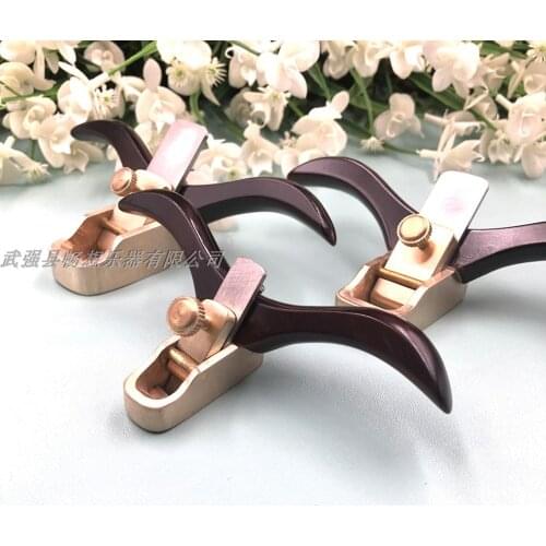 3 Violin Tool Planes, Insulated Wooden Handle Bronze Shaver