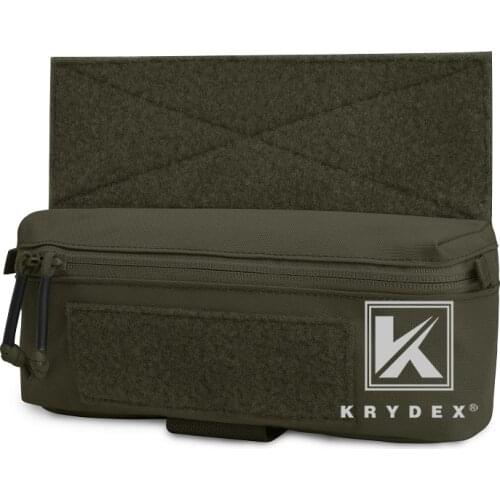KRYDEX Ranger Green Mini Dangler Drop Pouch Tactical Tool Storage Fanny Pack For JPC CPC LBT Plate Carrier MK3 MK4 Chest Rig