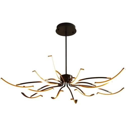 Living Room Lamp Nordic Style Modern Minimalist Restaurant Lamp Atmosphere Creative Design Sense Bedroom Study Hanging Lamp