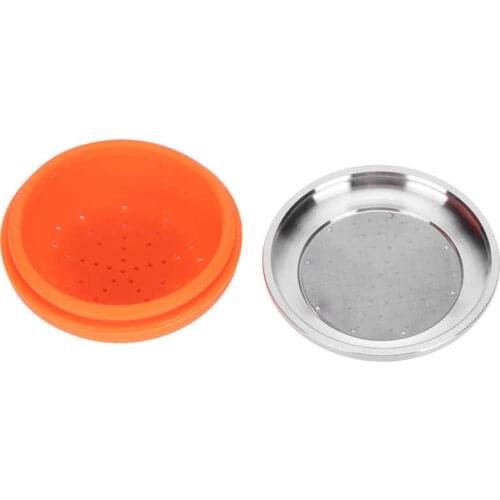 Coffee Shop Tools Coffee Filter Refillable Coffee Capsule Reusable Coffee Filter Cup with Brush Spoon Clip Fit for Didiesse