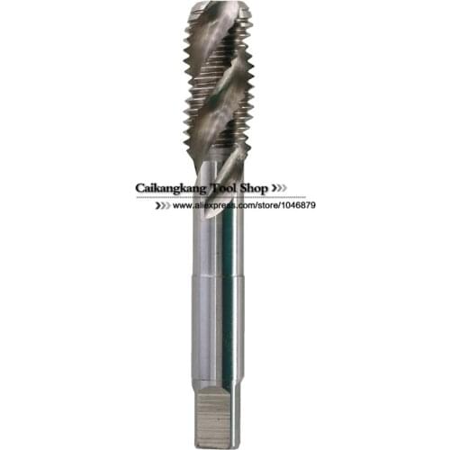 New Spiral wire tapping Head: 12mm . Material: M35 . High performance Cobalt Machine Spiral Tap (Blind hole) M12*1.75