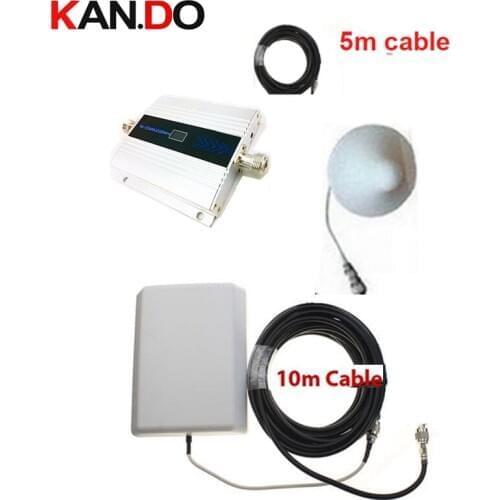 W/ 15 meter cable& panel antenna 3G gain 55dbi LCD display function max.500 Sq meter work 3G WCDMA mobile phone booster repeater