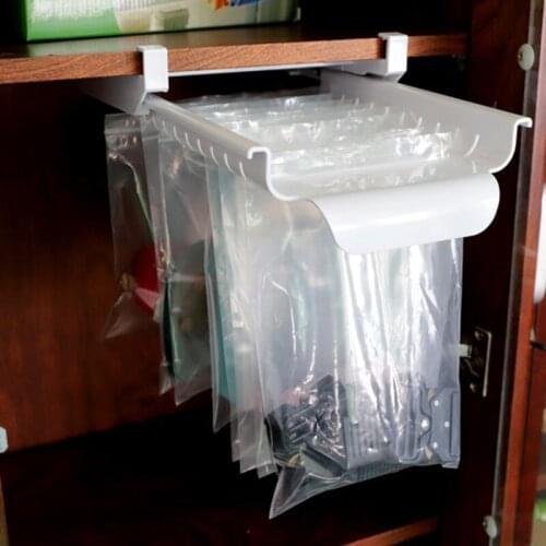 Storage Rack Kitchen Paper Towel Holder Tissue Hanger Storage Rack For Bathroom New Refrigerator Plastic Wrap Track Holder