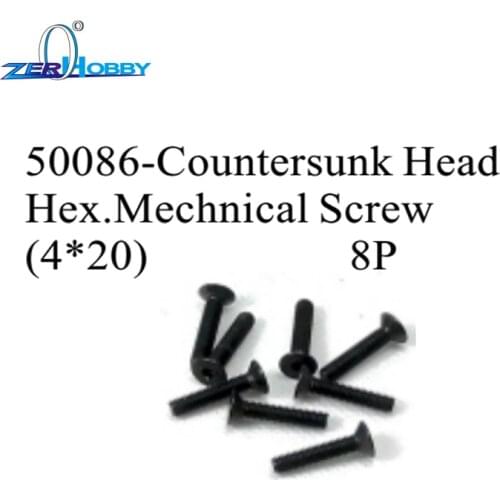 HSP RACING SPARE PARTS ACCESSORIES 50086 AND 50202 MECHNICAL SCREWS FOR HSP RC CARS