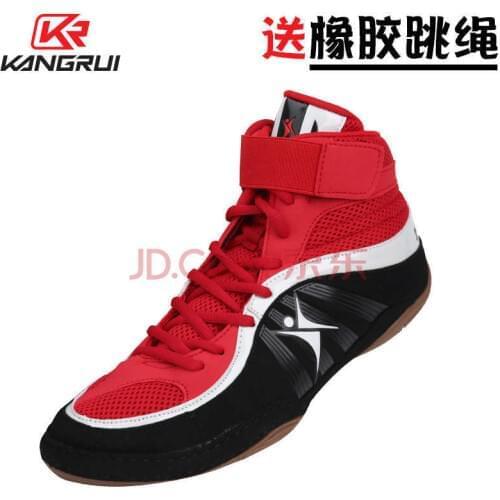 Conrad Wrestling Shoes Mens Boxing Training Shoes Womens Wrestling Boots Fighting Shoes Sanda Fighting Gym Squat Hard Pull Sho