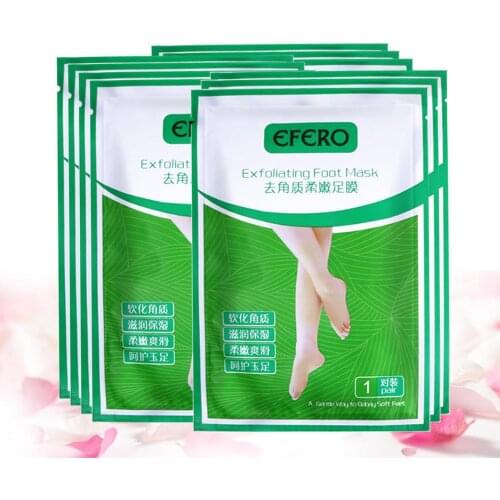 5pair =10pcs Socks for Pedicure Exfoliating Feet Mask Spa Sosu Socks Peeling Foot Care for Heels Foot Mask Whitening Feet