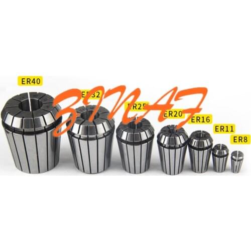 1Set ER Collet Chuck ER11 ER16 ER20 ER25 ER32 Spring Collet Set CNC Machine Lathe Mill Tool Spindle Chuck Milling Tool Holder