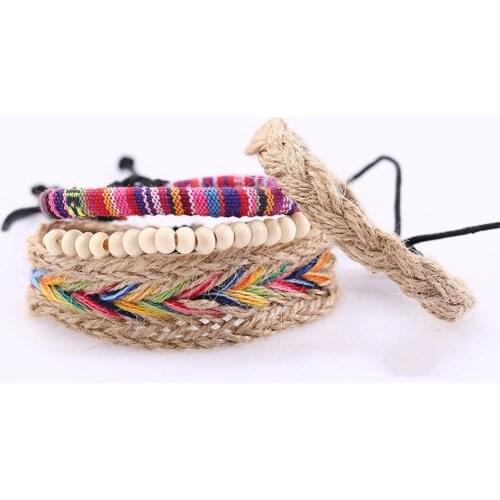 2019 Leather Chakra Bead Tribal Bracelet Gift For Man Fashion Bracelets