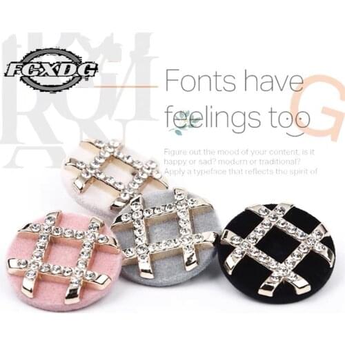 10pcs Color Round Buttons for Clothing Sewing Material Sewing Accessories Hand DIY Sewing Buttons for Coat Metal Fashion Buttons