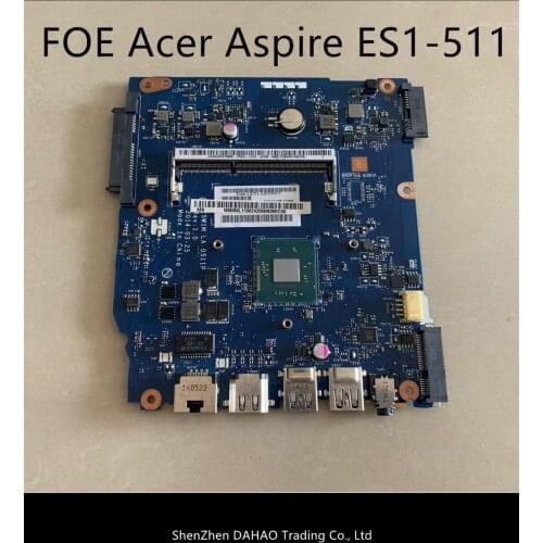 Z5W1M LA-B511P FOR Acer Aspire ES1-511 Laptop motherboard NBMML11002 DDR3 WITH CPU 100% fully tested