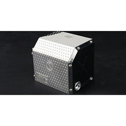 Metal LESU Exhaust Tank D for 1/14 DIY TAMIYA MAN Benz 1851 Tractor Truck Model Car Dumper Hobby