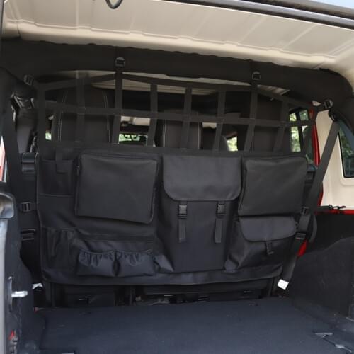 YCCPAUTO Multi-function Trunk Organizer Storage Bags For Jeep Wrangler JK 2007-2017 Oxford Cloth Trunk Box Stowing Tidying