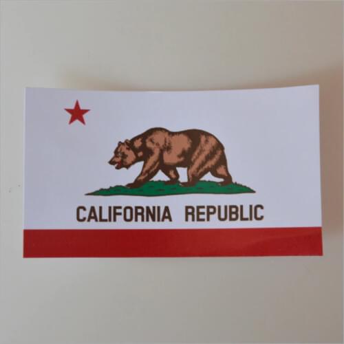 6.5*11.5 CM CALIFORNIA Stickers Stickers