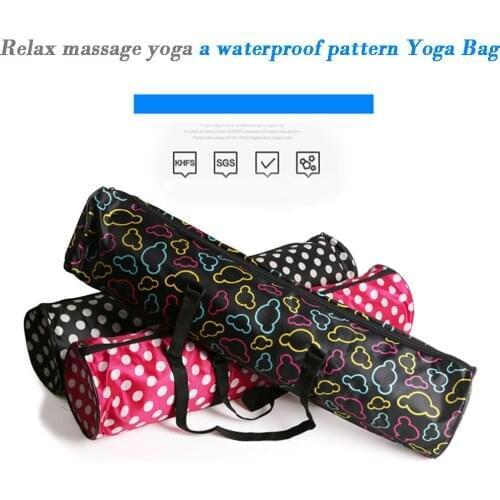New Waterproof Canvas Yoga Mat Backpack Yoga Pilates Pad Hand Strap Belt Bag Abdominal Wheel Pad Flat Yoga Auxiliary Pad