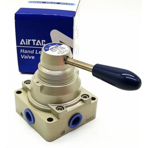 Original AirTAC 4HV310-10 Hand Lever Valve 4/2 Way Manual Valve 3/8'' Hand Control Valve
