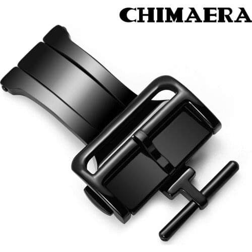 Custom Luxury Watch Folding Butterfly Deployment Clasp Stainless Steel Watch Buckle