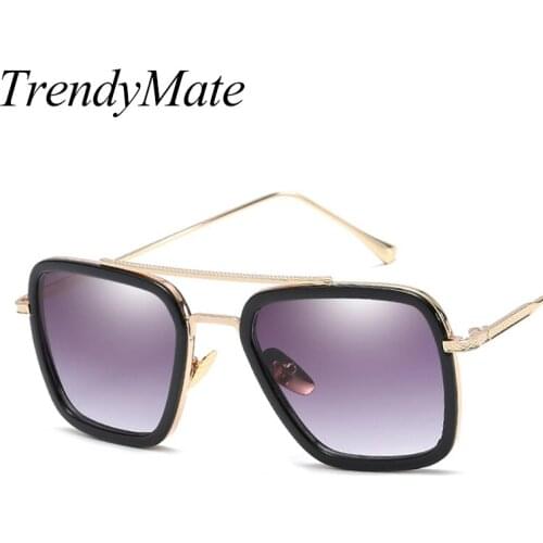 Punk Sunglasses Steam Glasses Rectangle Vintage transparent trendy Sun Glasses Gothic 5170M