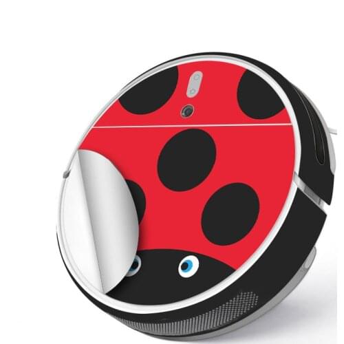 Provide Customized Custom Vinyl Cartoon Sticker for xiaomi Robot Robotic 1C Mop Vacuum Cleaner Skin Spare Parts Accessories