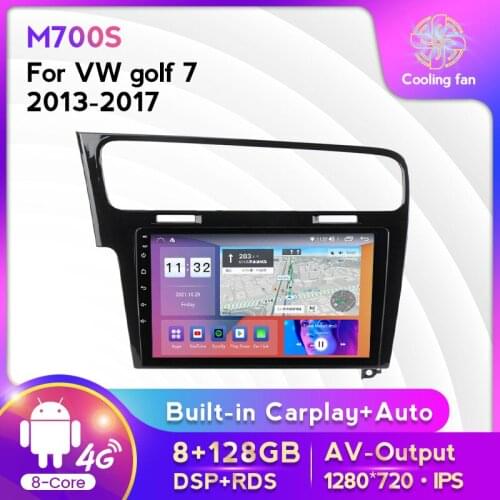 Octa Core Car Multimedia Radio Player 4G LTE For VW Volkswagen Golf 7 2013 2014 2015 2016 2017 Android 11 SWC Built-in Carplay