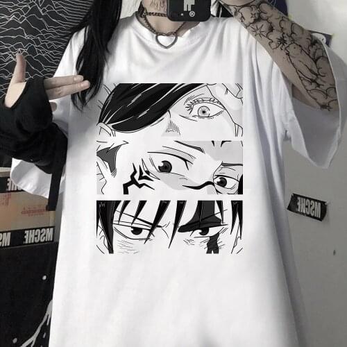 Hot Anime Jujutsu Kaisen Graphic Casual Women Tshirt Tee Funny Fashion Cartoon Anime T Shirt Harajuku