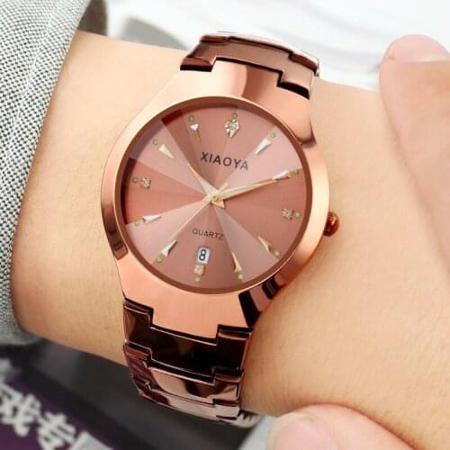 Womens Stainless Steel Luminous pointer Watches Men Quartz Clock Wrist watch Couple Watch relógio feminino for birthday gift