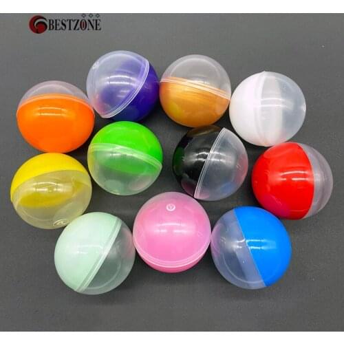 45mm Beauty PP Plastic toy Ball Color Soft Round Balls kids plastic capsule for outdoor toys gift Free Shipping