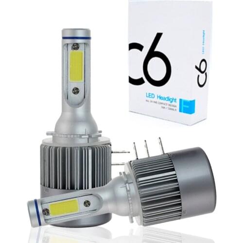 2x H15 H4 LED Bulb 72W 10000LM Wireless Car Headlight Lamp DR L Conversion Driving Light Sourcing 6000K For ford explorer jeep