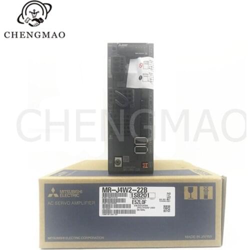 200W Japan Original MELSERVO-J4 MR-J4W2 0.2KW AC Servo Motor Driver MR-J4W2-22B