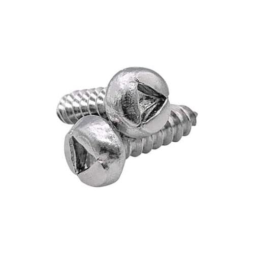 30pcs M4 triangular groove round head screws pan anti-theft self-tapping sharp tail screw carbon steel bolt 10mm-16mm long