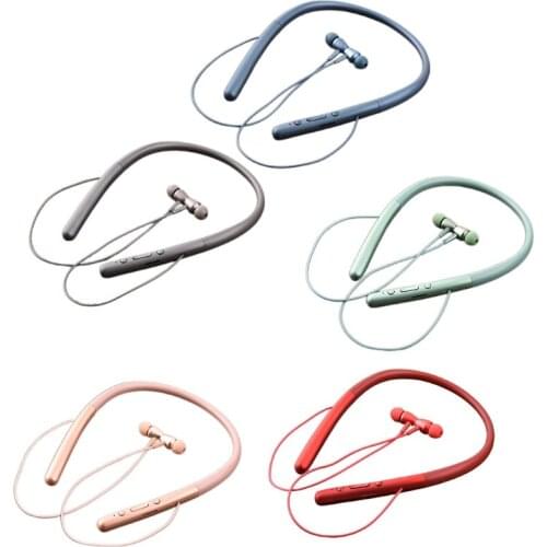 Neck Hanging Wireless Sports Wireless Bluetooth 5.0 Headphones Hanging Neck In-ear Headset Stereo Earphones with Microph
