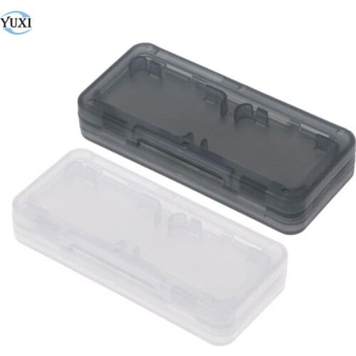 YuXi 4 In 1 Hard Plastic Material Game Memory Card Carry Storage Case For Nintendo Switch Console Protective Holder Box