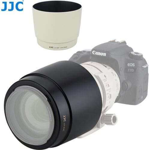 JJC DSLR Camera Lens Hood Shade Protector for CANON EF 100-400mm f/4.5-5.6L IS USM Lens Replaces Canon ET-83C
