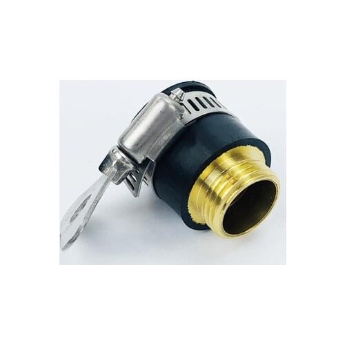 Free Shipping Connector For Pipe (1/2or3/4") With Thread 1/2"(DN15).Copper Head