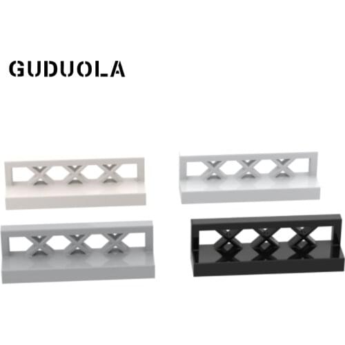 Guduola Building Block Fence Lattice 1x4x1 (3633) MOC Build Educational Brick Toys Parts 30pcs/LOT