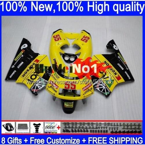 Body For HONDA NSR250R NS250 NSR 250 NSR 250R 1988 1989 131MC.11 MC16 MC18 PGM2 NSR250 R RR NSR250RR 88 89 Fairing yellow glossy