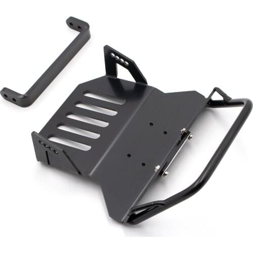 Metal Body Bumper Fit For 1/10 Rc Crawler Car TRAXXAS-TRX4 TRX-4 & TRX-6 6X6 Frame Benz G500 G63 Shell