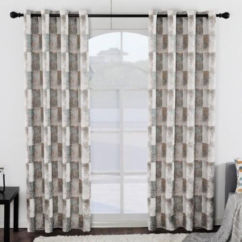 Multicolor Blackout Curtains for Living Room Hotel Quality 1 Panel Luxury Thick Polyester Fabric Kitchen Bedroom Window Drapes