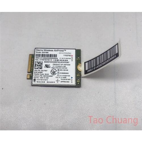 FOR Lenovo Thinkpad EM7455 T460S X260 T460 T560 X1C X1YOGA 4G module 00JT547