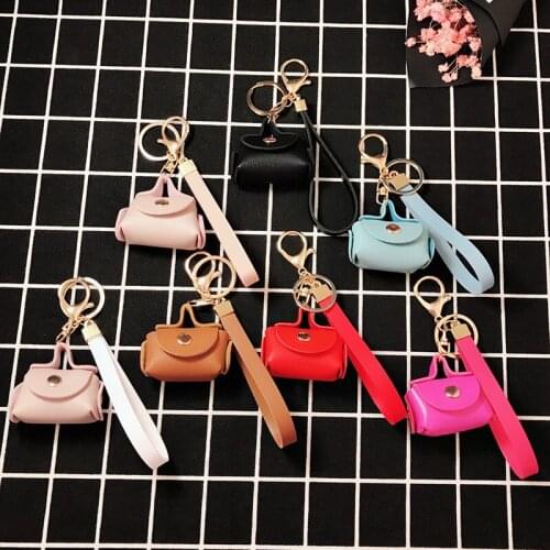 Women New Key ring Charm Key chain Bag Handbag Women Key Chain Mini Bag Bag Accessory