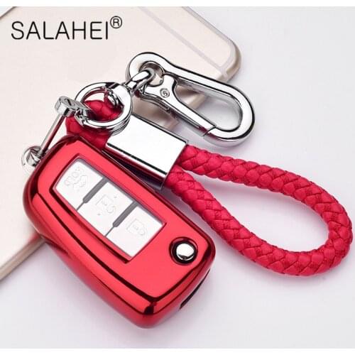 New TUP+PC Car Key Case Cover Shell For Nissan X-Trail T32 Rogue Juke F15 Qashqai J11 Murano MAXIMA ALTIMA Interior Accessories