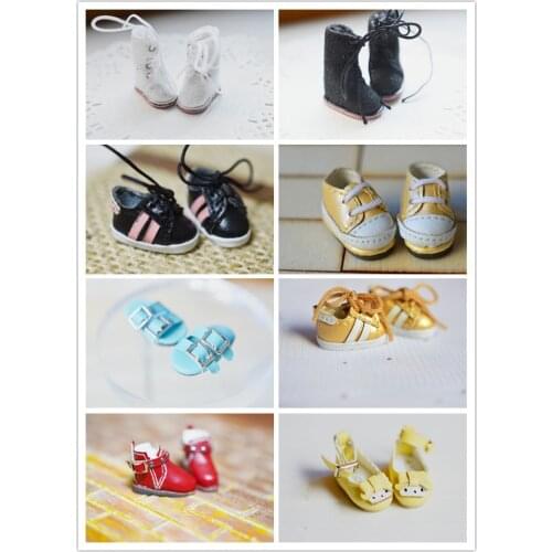 Ob11 doll shoes bjd shoes cowhide copper buckle leather boots for obitsu11,GSC clay,body9,YMY,1 / 12BJD doll Accessories boots