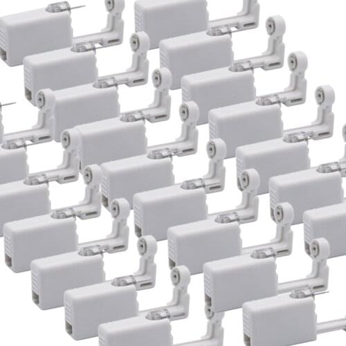 1-20Pcs Ear Piercing Gun Kit Disposable Sterile Safety Earring Piercer Machine Nose Ring Clip Painless Body Piercing Jewelry Set