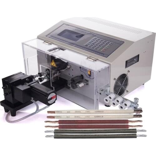 SWT508 NX2 Peeling Stripping Cutting Machine Computer Automatic Wire Stripping 0.1-4.5mm2 Compatible with Single or Double Wires