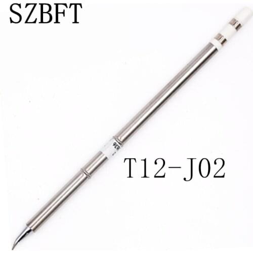SZBFT 1pcs For Hakko T12-J02 Electric Soldering Irons Solder Tips soldering sting bit For FX-950/FX-951 station