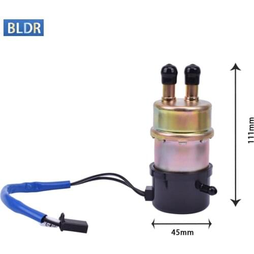 2 Wire Universal Motorcycle Gasoline Fuel Pump Electric Petrol Gas Oil Pump Core Motor For Honda XVL Steed 400 600 XVL400 XVL600