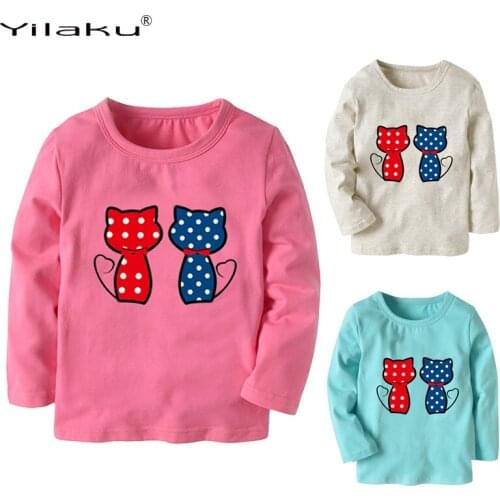 Yilaku Girls' Printed T-Shirts