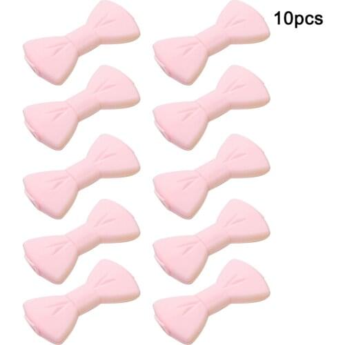 10Pcs Clip Cute Bow-Knot Shape Seal Portable Clip Sealer Clamp Tool Food Sealing Bag Storage Bag Clip Kitchen Storage Supplies