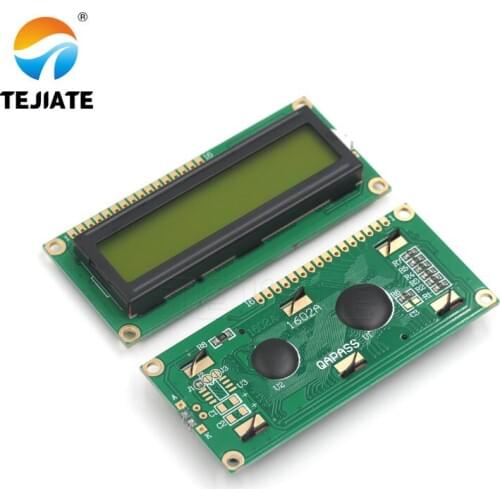 Blue LCD1602 1602 LCD Monitor Screen Blacklight 16x2 Character LCD Display Module 3.3V HD44780 1602A for Raspberry Pi